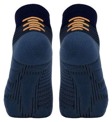 BV Sport Run Marathon Low Sokken Navy Blauw