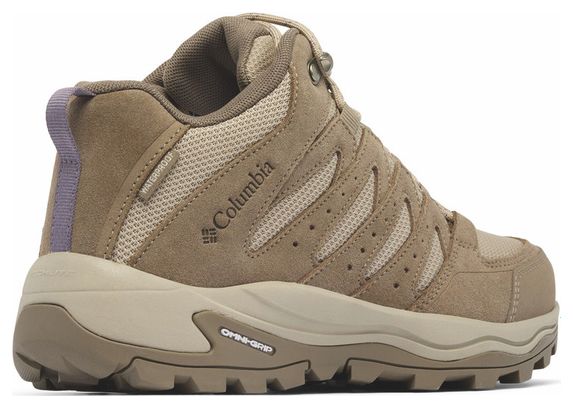 Dames wandelschoenen Columbia Mid Waterdichte Redmond IV Beige