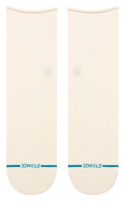 Calzini Stance Rolled Cuff Quarter Ivory