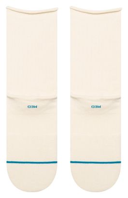 Calzini Stance Rolled Cuff Quarter Ivory