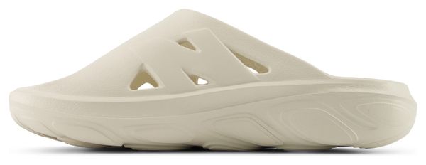 Zapatillas de recuperación New Balance FreshFoam RCVRY Slide, color beige, unisex