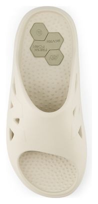 Zapatillas de recuperación New Balance FreshFoam RCVRY Slide, color beige, unisex