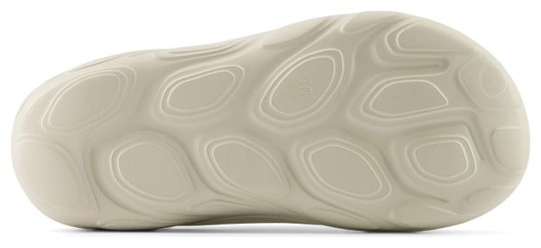 Zapatillas de recuperación New Balance FreshFoam RCVRY Slide, color beige, unisex
