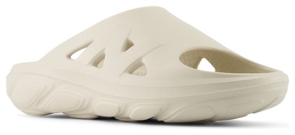 Zapatillas de recuperación New Balance FreshFoam RCVRY Slide, color beige, unisex
