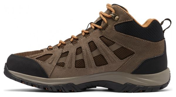 Columbia Redmond III Mid Brown Hiking Shoes Mens 43