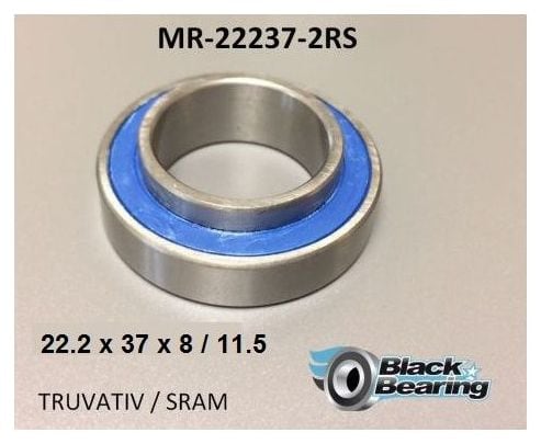 Roulement B3 - BLACKBEARING - 22237-2rs