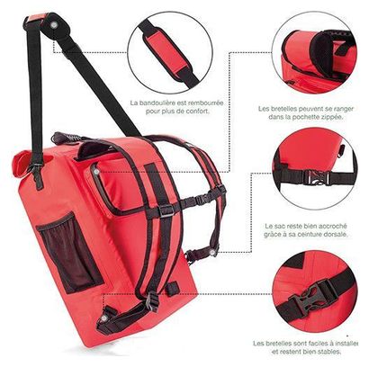 BADAWIN SAC DE VELO EN SAC À DOS SACOCHE DE PORTE-BAGAGES