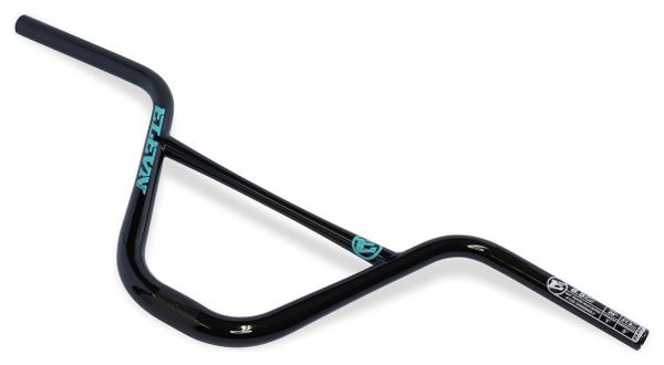 Manillar ELEVN 31.8 Flat 8.5 Negro/Teal