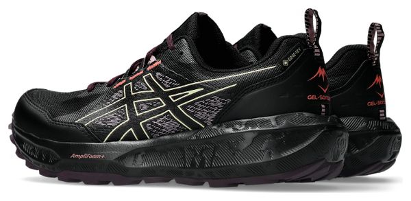 Asics Gel-Sonoma 8 GTX Women's Trail Running Shoes - Black/Red