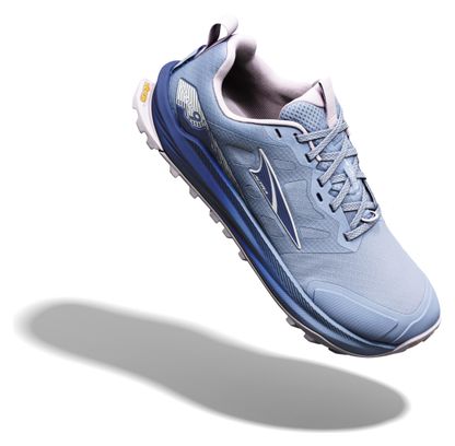Scarpe da trail Altra Lone Peak 9+ blu/rosa da donna