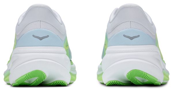 Hoka Clifton Pro Large Laufschuhe, grau/blau/grün, für Damen