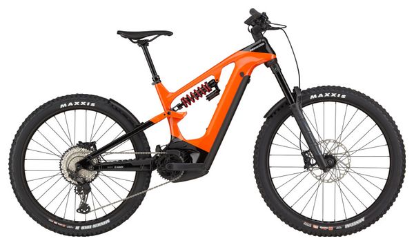 Cannondale Moterra Neo Carbon LT 2 MTB elettrica a sospensione totale Shimano SLX/XT 12V 750 Wh MX (29/27,5'') Arancione Nero