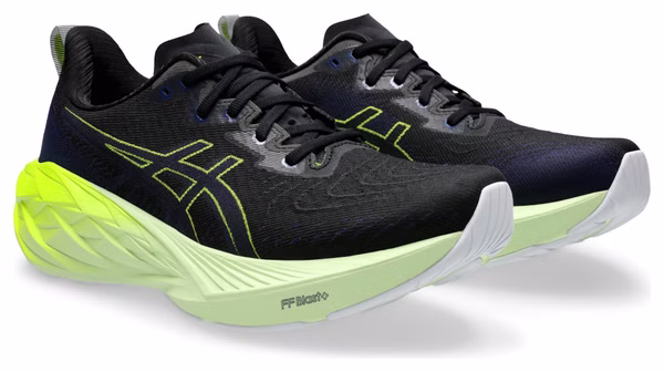 Zapatillas de running Asics Novablast 4 Negro/Azul/Verde Hombre