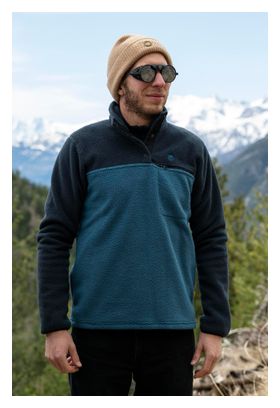 Lagoped Sweece Fleecejacke Blau