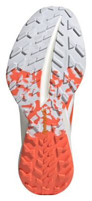 adidas Terrex Agravic Speed Ultra Wit Oranje Herenschoenen