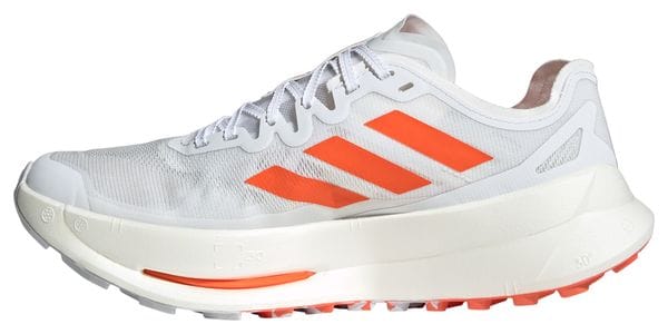 adidas Terrex Agravic Speed Ultra Wit Oranje Herenschoenen