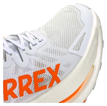 adidas Terrex Agravic Speed Ultra Wit Oranje Herenschoenen