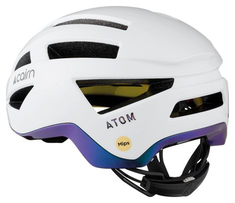 Helm Cairn Atom Mips Weiß/Violett