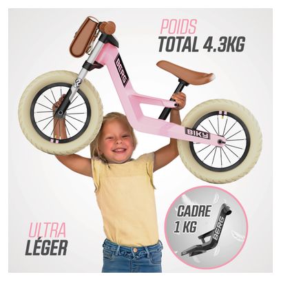 Berg Biky Retro Balance Bike Pink 3 - 5 years