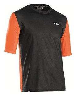 Northwave XTrail Short Sleeve Jersey Black / Orange