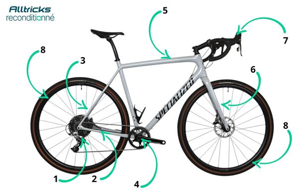 Gravel Bike Specialized Crux Comp Sram Rival 11V 183/191cm