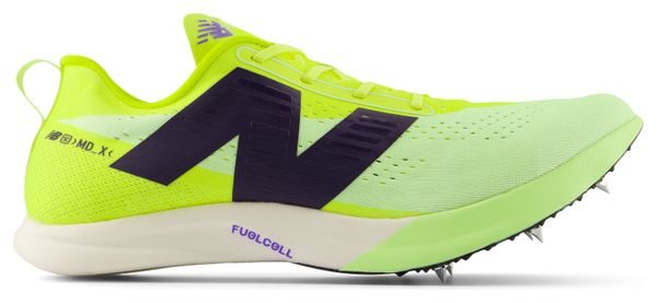 New Balance FuelCell SuperComp MD-X v3 Leichtathletikschuhe Grün/Gelb Unisex