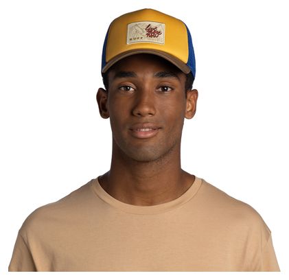 Cappellino Buff Trucker giallo/blu