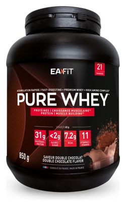 EAFIT Pure Whey Double Chocolat 850gr