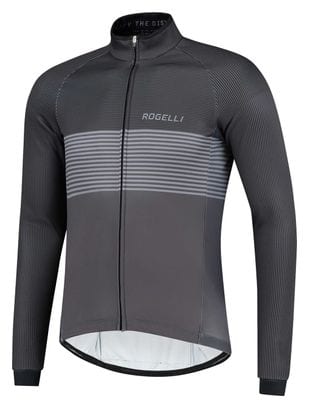 Veste Velo Hiver Rogelli Boost - Homme - Bleu/Fluor