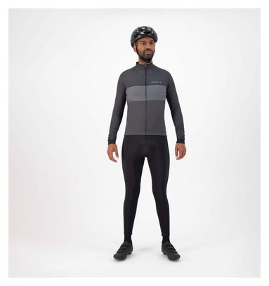 Veste Velo Hiver Rogelli Boost - Homme - Bleu/Fluor