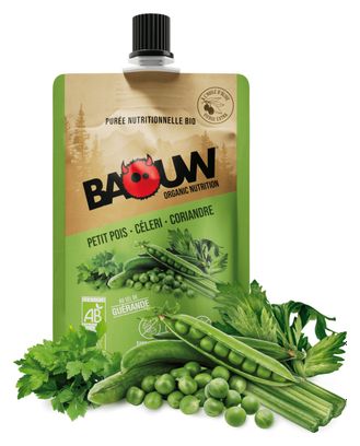 Baouw Organic Salted Energy Puree Pea / Celery / Coriander 90g