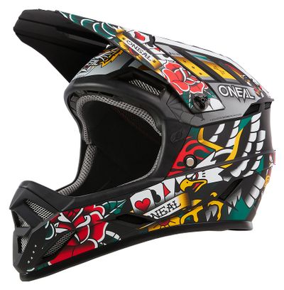 O'Neal Backflip Inked Integral Helmet Multicolor