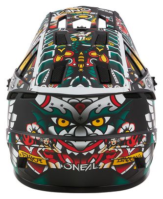 Casque Intégral O'Neal Backflip Inked Multicouleur