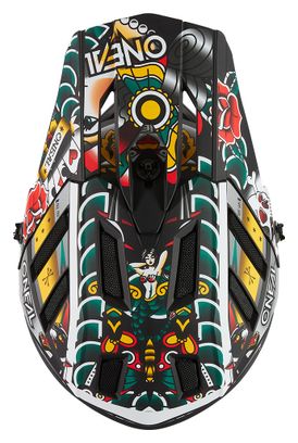 Casque Intégral O'Neal Backflip Inked Multicouleur