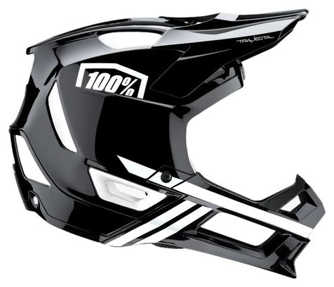 Integral 100% Trajecta Fidlock Helmet Black / White