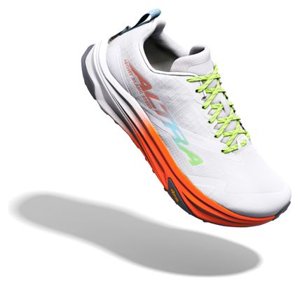 Altra Mont Blanc Speed Trail-Schuhe für Herren, weiß/rot