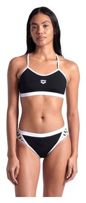 Bikini Arena Icons Uni Noir/Blanc Femme