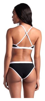 Bikini Arena Icons Uni Noir/Blanc Femme