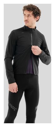 Chaqueta impermeable Mavic Cosmic H20 negra para hombre