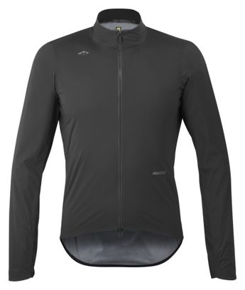 Chaqueta impermeable Mavic Cosmic H20 negra para hombre