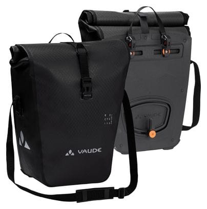 Pair of Vaude Aqua Back Carrier Panniers Black (x2)