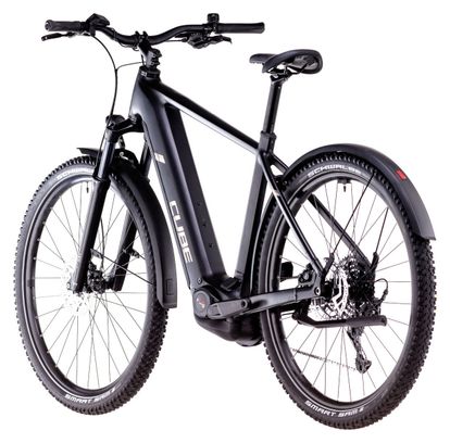 Cube Nuride Hybrid Pro 800 Allroad Bicicletta ibrida elettrica Shimano Cues 10S 800 Wh 29'' Nero 2025