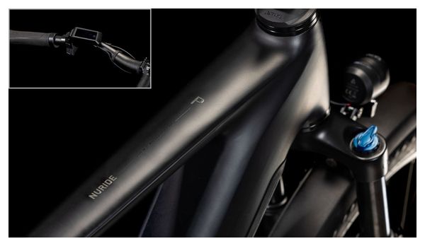 Cube Nuride Hybrid Pro 800 Allroad Bicicletta ibrida elettrica Shimano Cues 10S 800 Wh 29'' Nero 2025