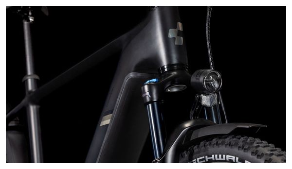 Cube Nuride Hybrid Pro 800 Allroad Bicicletta ibrida elettrica Shimano Cues 10S 800 Wh 29'' Nero 2025