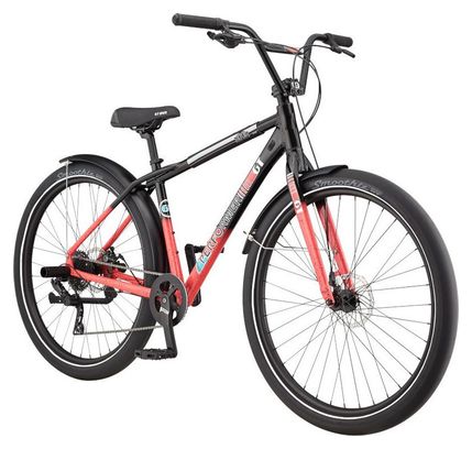 Bicicleta de ciudad GT Street Performer 29" Fade Negro / Rojo