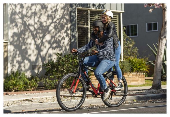 Bicicleta de ciudad GT Street Performer 29" Fade Negro / Rojo