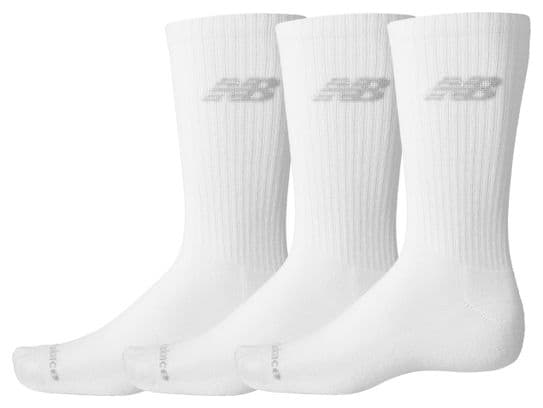 Hohe Socken (3 Paar) New Balance Performance Basic Crew Weiß