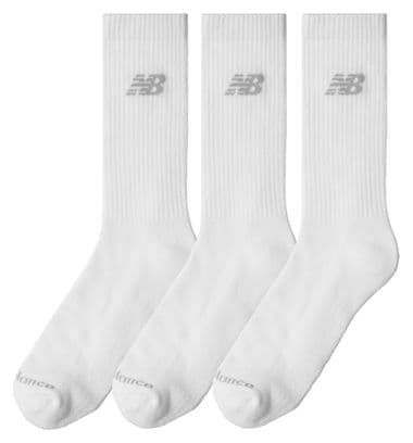 Hohe Socken (3 Paar) New Balance Performance Basic Crew Weiß