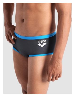 Arena One Big Logo Low Waist Badeanzug Grau/Blau Herren