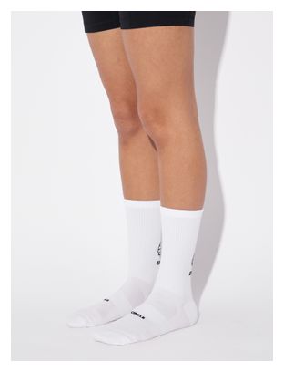 Circle Speedy High Planet - Calze da corsa bianche